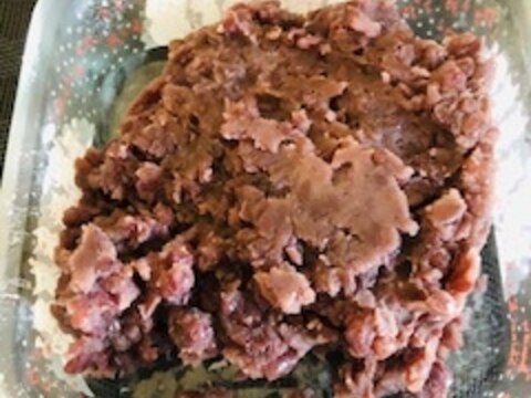 炊飯器にお任せで手軽に粒あん